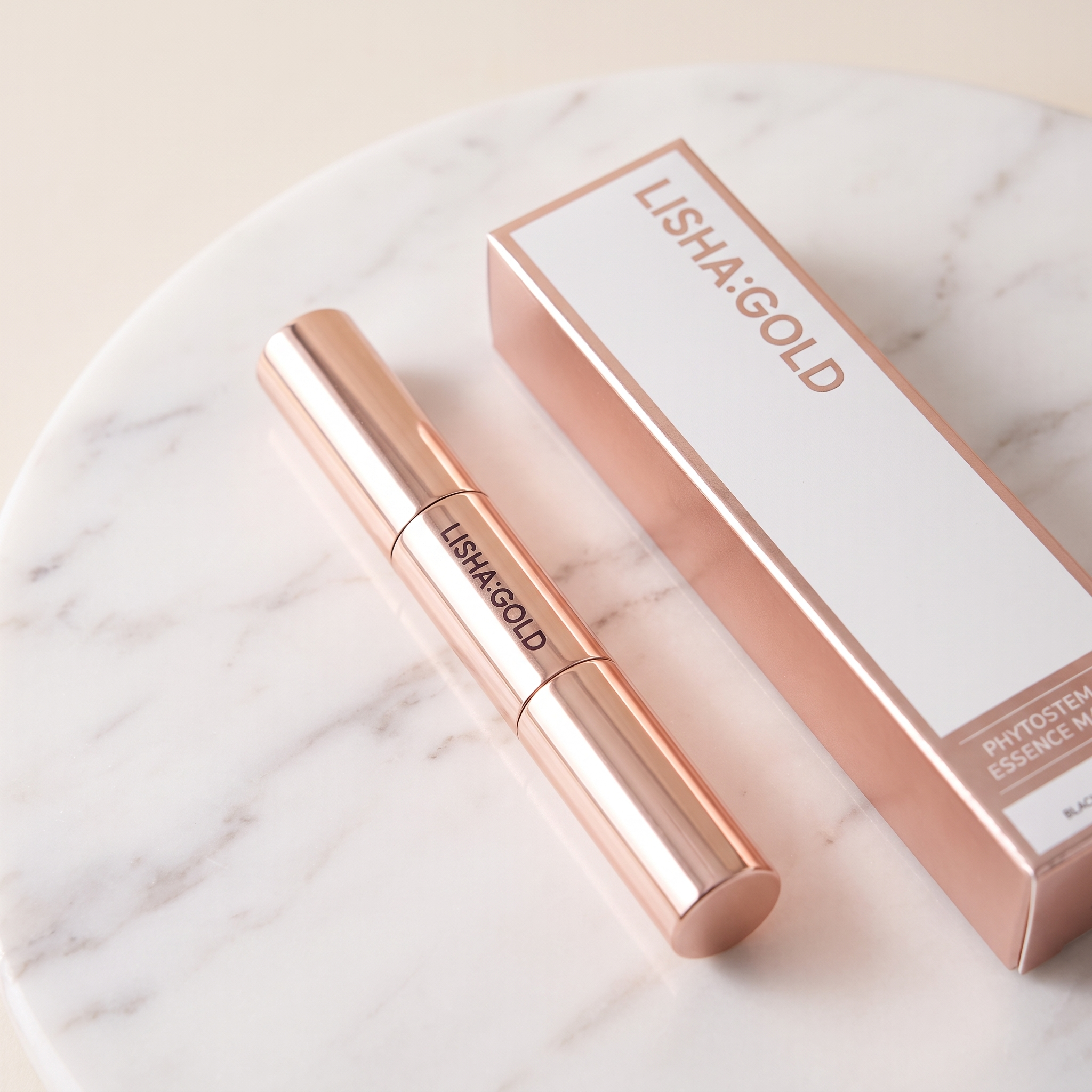 Lisha:Gold Phytostem Duo Essence Mascara