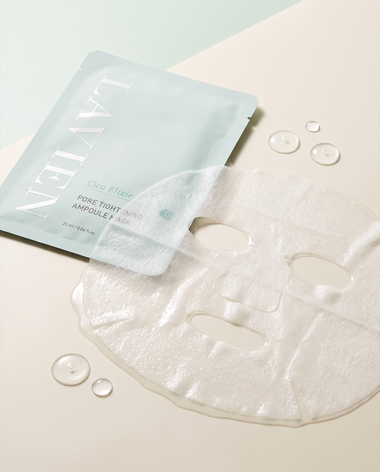 LAVIEN Cica Elixir Pore Tightening Ampoule Mask
