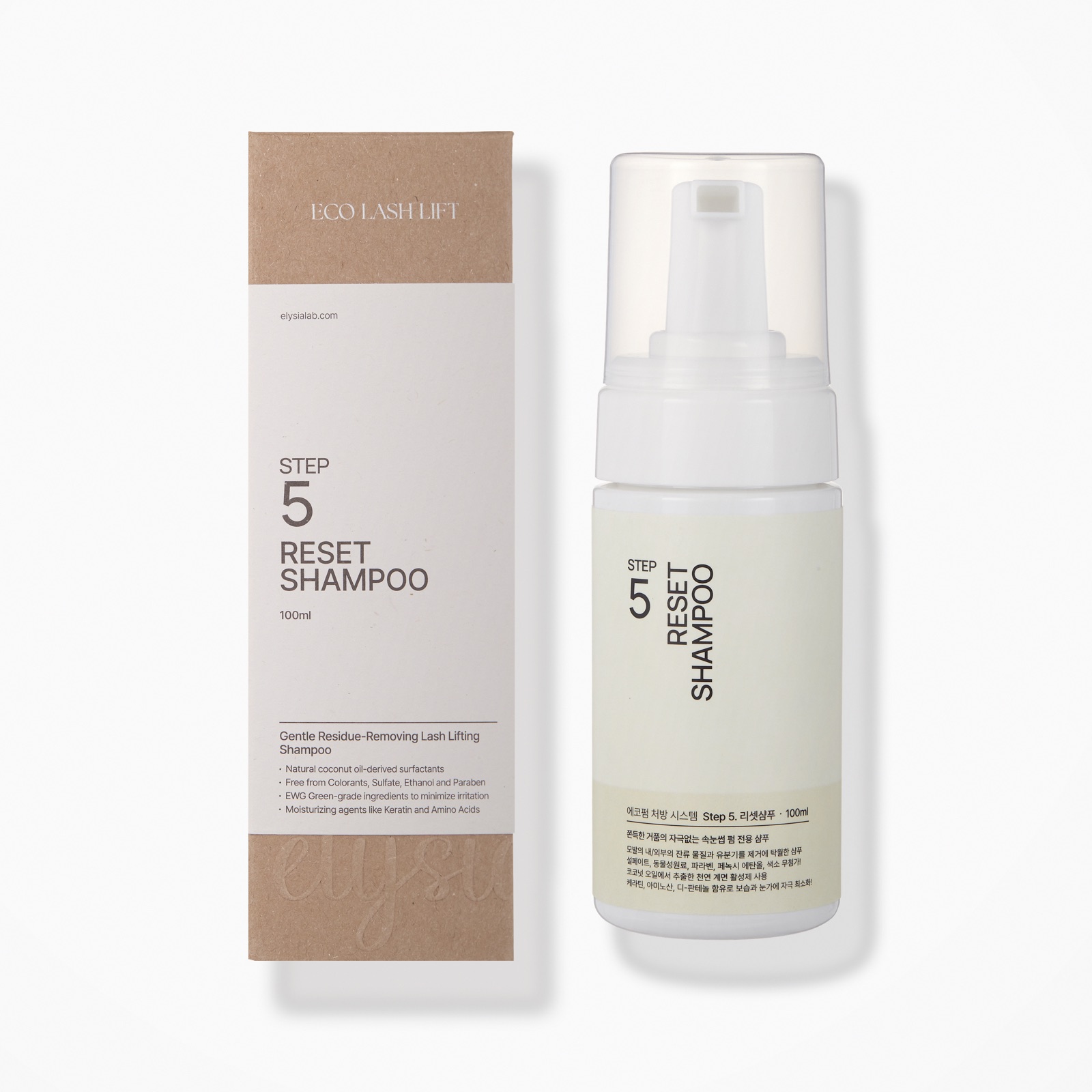 ECO Lash Lift — Step 5. Reset Shampoo