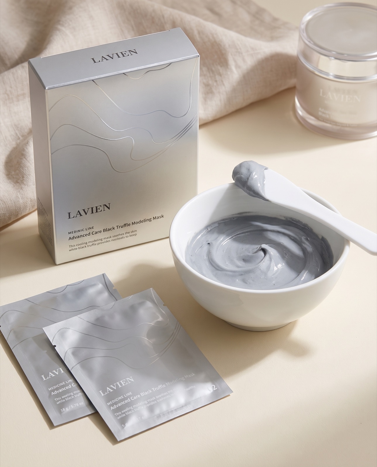 LAVIEN Medinic Line Advanced Care Black Truffle Modeling Mask, photo 2