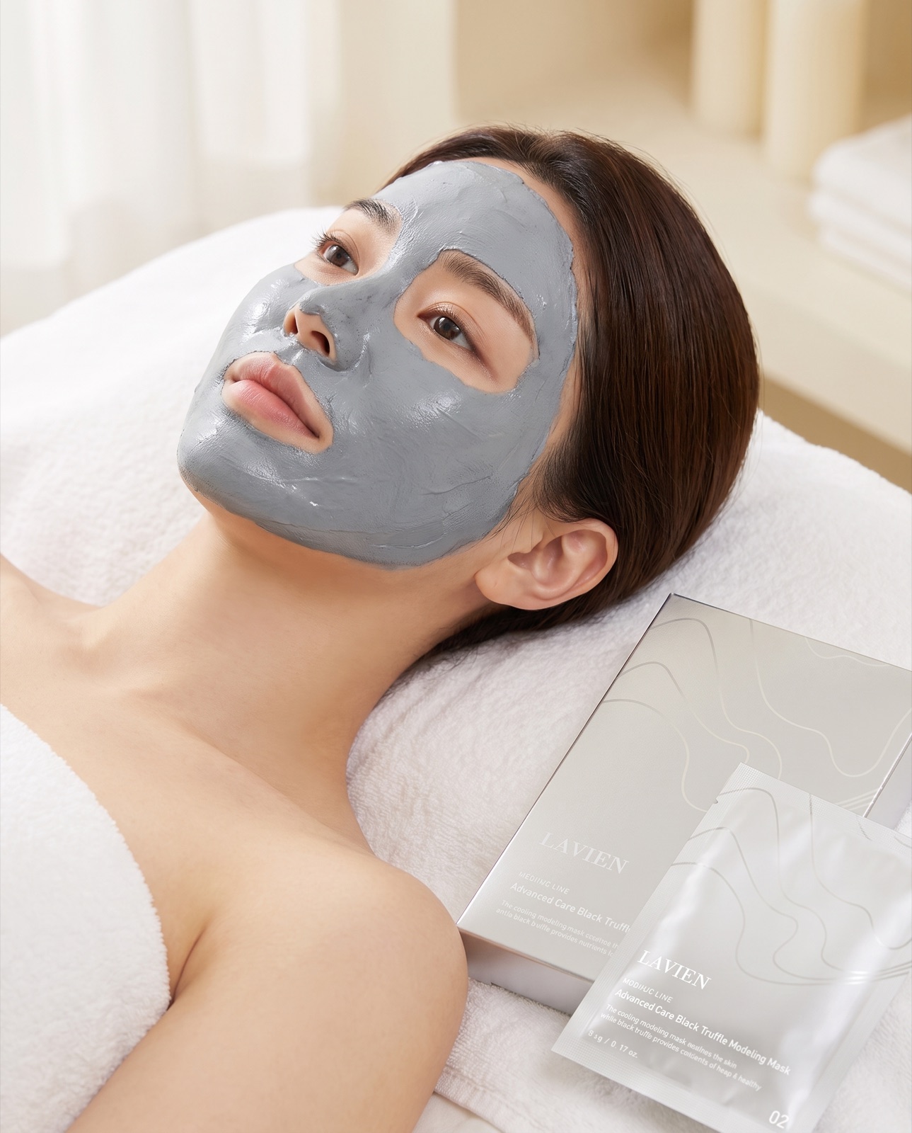 LAVIEN Medinic Line Advanced Care Black Truffle Modeling Mask, photo 3