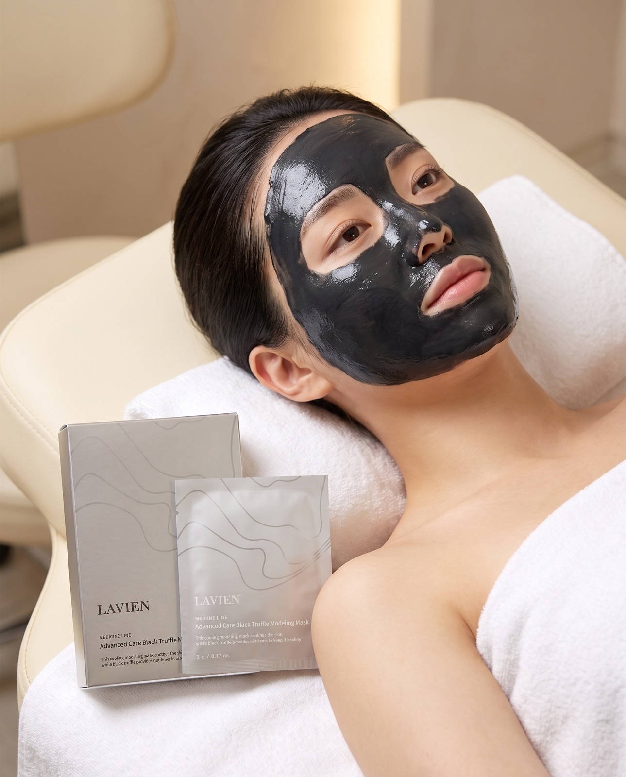 LAVIEN Medinic Line Advanced Care Black Truffle Modeling Mask, photo 5