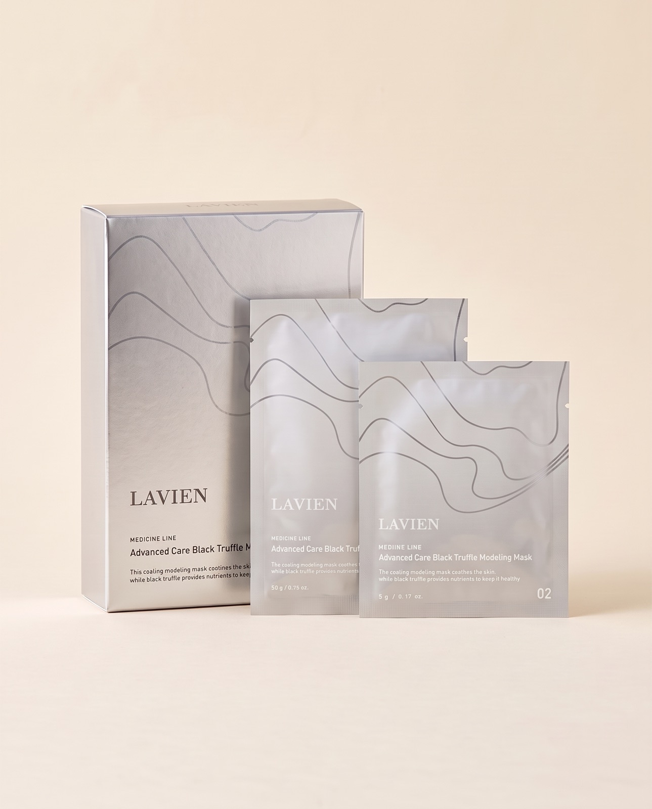 LAVIEN Medinic Line Advanced Care Black Truffle Modeling Mask, photo 6