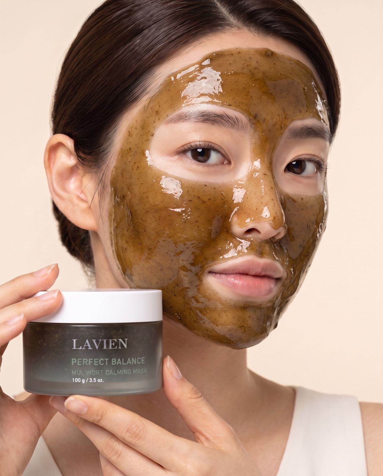 LAVIEN Perfect Balance Mugwort Calming Mask, photo 2
