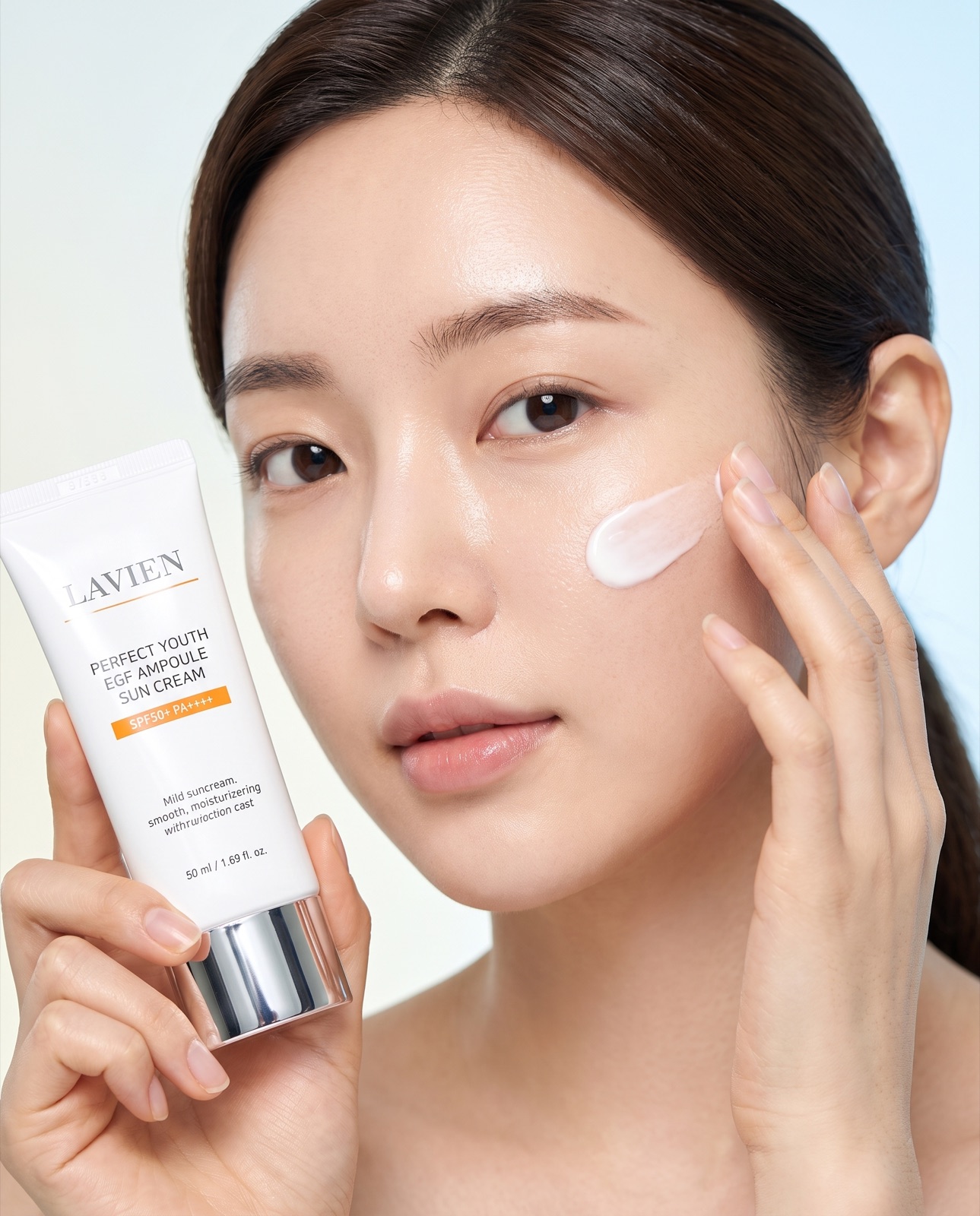 LAVIEN Perfect Youth EGF Ampoule Sun Cream, photo 2