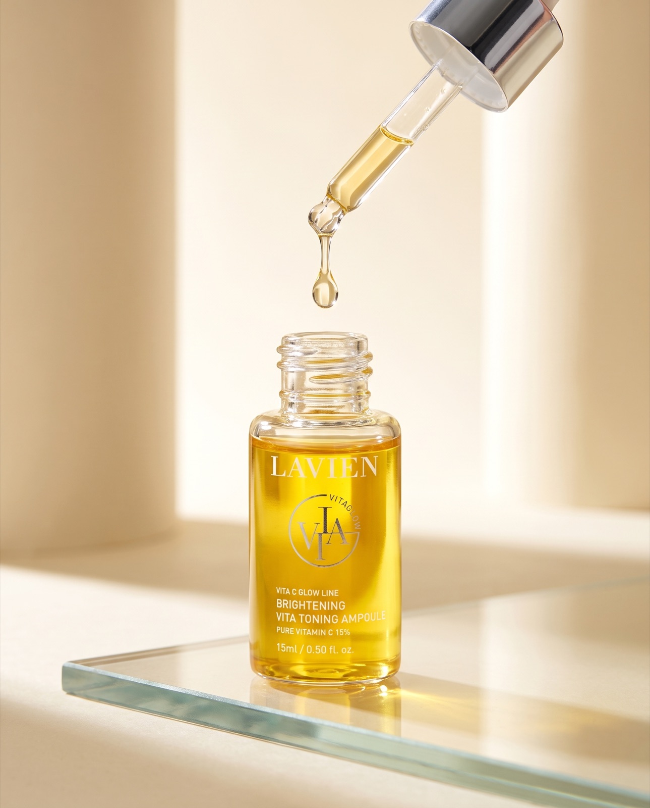 LAVIEN Vita C Glow Line Brightening Vita Toning Ampoule